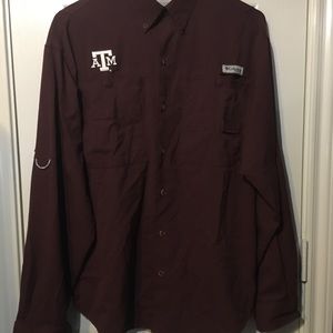 Men’s Columbia PFF Texas A&M Aggies Long Sleeve